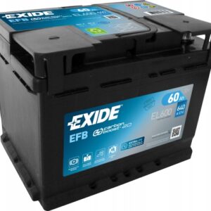 Akumulator Exide EFB EL600 12V 60Ah 640A