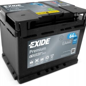 Akumulator Exide Premium EA640 12V 64Ah 640A Carbon Boost