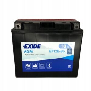 Akumulator motocyklowy Exide ET12B-BS ( YT12B-BS, FT12B-4)
