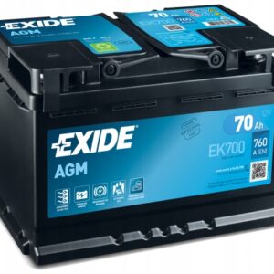 Akumulator Exide AGM EK700 12V 70Ah
