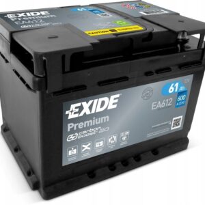 Akumulator Exide Premium EA612 12V 61Ah 600A Carbon Boost