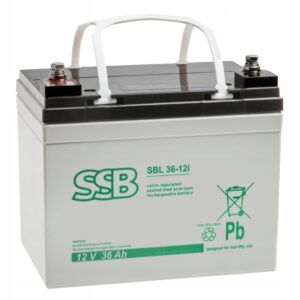 Akumulator AGM SSB SBL 36-12I 12V 36Ah AGM