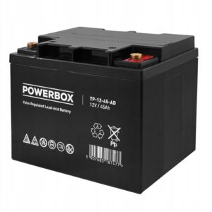 Akumulator Powerbox 12V 45Ah AGM