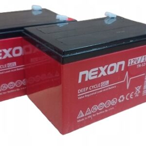 Zestaw akumulatorów 24V 15Ah (12V 15Ah - 2szt.)