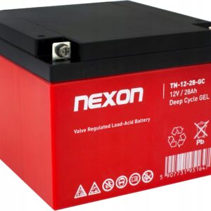 Akumulator żelowy Nexon Deep Cycle GEL 12V 28Ah