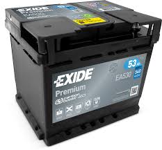 Akumulator Exide Premium EA530 12V 53Ah 540A Carbon Boost
