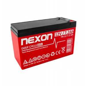 Akumulator żelowy Nexon Deep Cycle GEL 12V 7,2 Ah